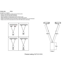Трековый светильник Crystal Lux CLT 0.31 014 WH 1