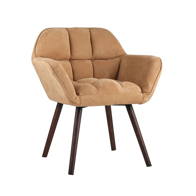 Кресло Stool Group Брайан замша бежевый BRUYNE HY-49 изображение 1 Кресло Stool Group Брайан замша бежевый BRUYNE HY-49 Фото № 1
