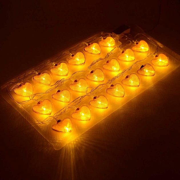 Гирлянда светодиодная Apeyron сердце 15-62 Фото № 1