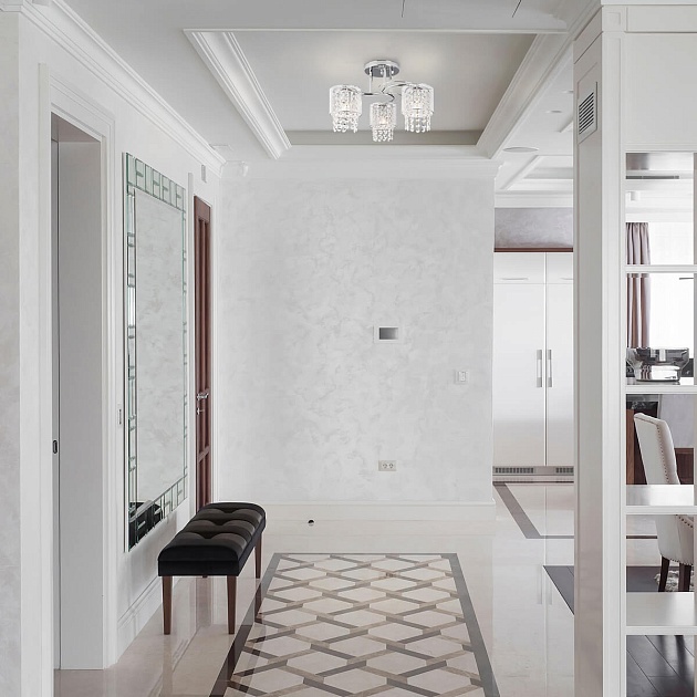 Потолочный светильник Eurosvet 30137/3 хром изображение 5 Потолочный светильник Eurosvet 30137/3 хром Фото № 5