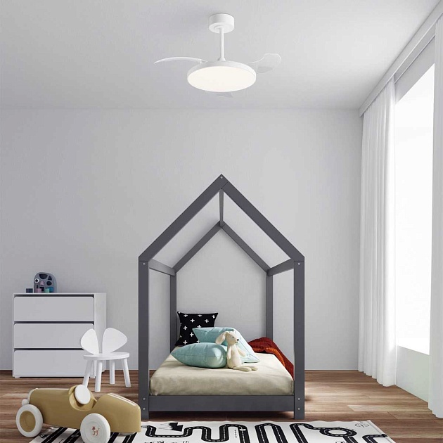 Люстра-вентилятор Mantra SLIM FAN mini 9008 Фото № 5