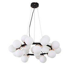 Подвесная люстра Lumina Deco Marsiada LDP 6033-25 BK+MD
