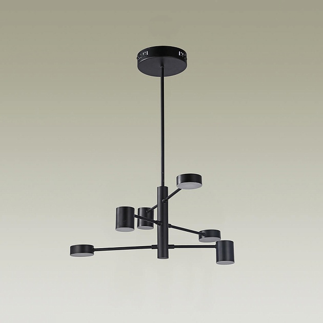 Подвесная светодиодная люстра Moderli Lewes V2740-6CL изображение 2 Подвесная светодиодная люстра Moderli Lewes V2740-6CL Фото № 2