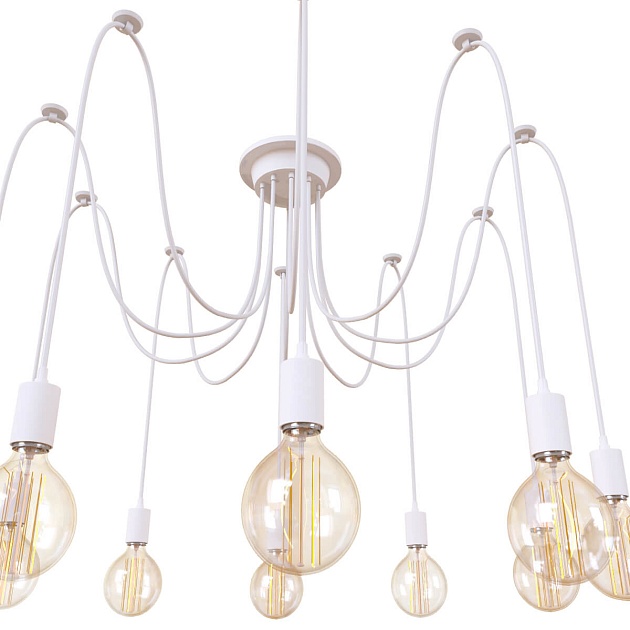 Подвесная люстра Loft IT Spider Loft1162W/10 изображение 4 Подвесная люстра Loft IT Spider Loft1162W/10 Фото № 4