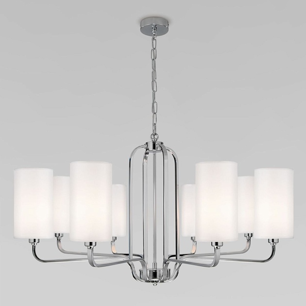 Подвесная люстра Eurosvet Purezza 60128/8 хром Фото № 1