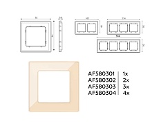 Рамка AMBRELLA VOLT AF580303 2