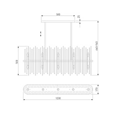 Подвесная люстра Bogates Allure 485/10 Smart 1