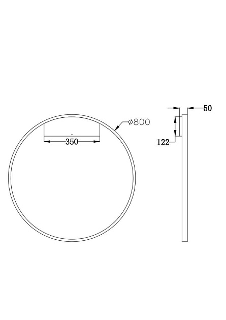 Настенный светильник Maytoni Rim MOD058WL-L50BS4K Фото № 2
