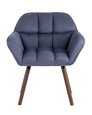 Кресло Stool Group Брайан замша синий BRUYNE HY-82 2
