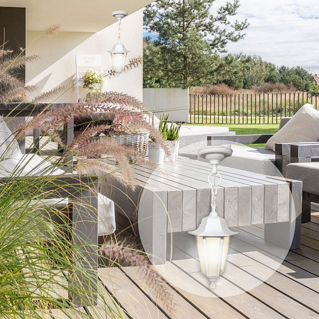 Уличный подвесной светильник Apeyron Адель 11-98бел Фото № 6