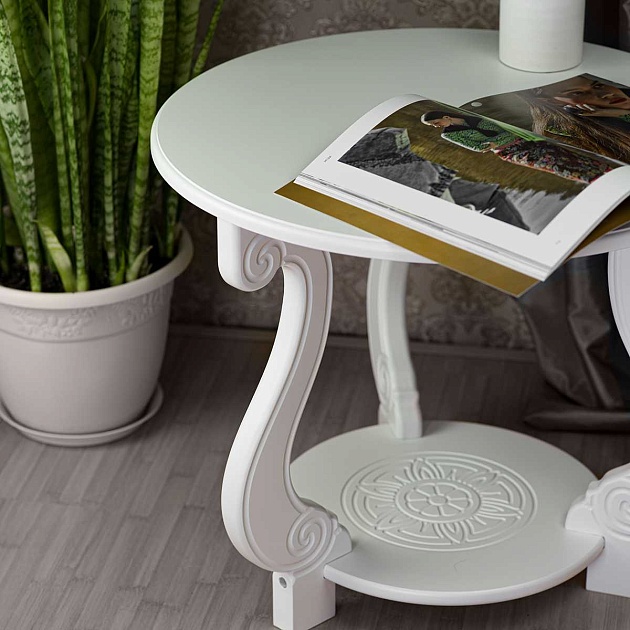 Журнальный стол Мебелик Грация (М) Лайт 008134 изображение 15 Журнальный стол Мебелик Грация (М) Лайт 008134 Фото № 15