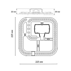 Светодиодный модуль Novotech Klark 357767 3