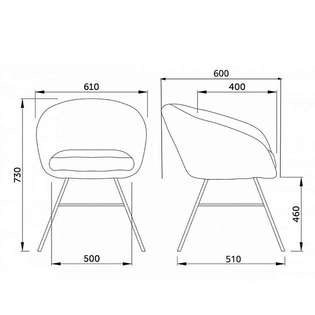 Кресло AksHome Amur зеленый, велюр 62694 Фото № 2
