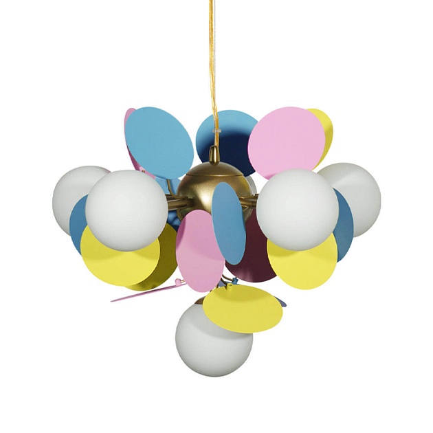 Подвесная люстра Loft IT Matisse 10008/6 Mult изображение 3 Подвесная люстра Loft IT Matisse 10008/6 Mult Фото № 3