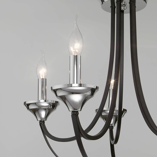 Подвесная люстра Eurosvet Lazzaro 60098/5 хром Фото № 3