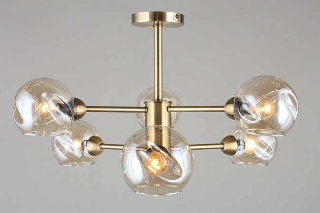 Потолочная люстра Omnilux Ostellato OML-93307-06 изображение 6 Потолочная люстра Omnilux Ostellato OML-93307-06 Фото № 6