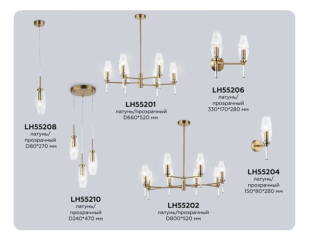 Настенный светильник Ambrella light High light LH55206 Фото № 5