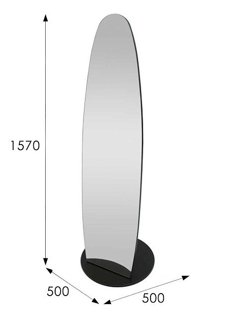 Зеркало напольное Мебелик Стелла 007629 Фото № 3