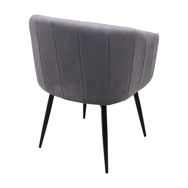 Поворотное кресло AksHome Melon серый, велюр 79675 изображение 6 Поворотное кресло AksHome Melon серый, велюр 79675 Фото № 6