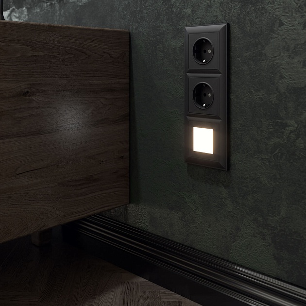 Розетка с заземлением Werkel черный матовый W1171008 4690389156878 Фото № 15