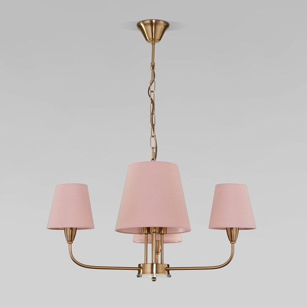 Подвесная люстра Eurosvet Milos 60153/6 латунь Фото № 1