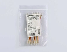 Соединитель гибкий двухсторонний AMBRELLA LIGHT ILLUMINATION COB CCT 12/24V для лент 8mm(3 конт.) (5шт. в комплекте) GS7911 2