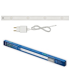 Мебельный светодиодный светильник Uniel ULI-F50-5W/4000K Sensor IP40 White UL-00011956 2