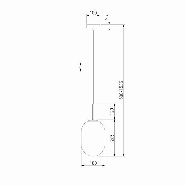 Подвесной светильник Eurosvet Loona 60161/1 латунь изображение 2 Подвесной светильник Eurosvet Loona 60161/1 латунь Фото № 2
