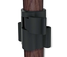 Гардеробная вешалка Sheffilton CH-4345 черный/темный орех 3616077203 3