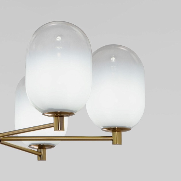 Подвесная люстра Eurosvet Loona 60161/6 латунь изображение 4 Подвесная люстра Eurosvet Loona 60161/6 латунь Фото № 4