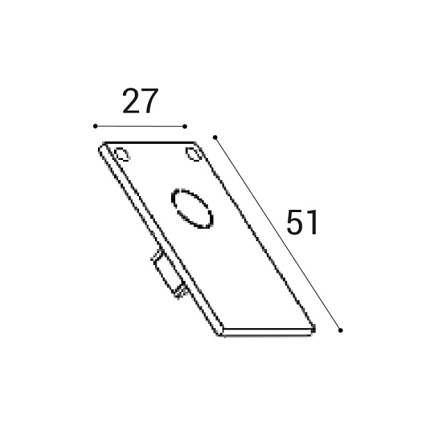 Заглушка Italline Atom IT012-5036 black изображение 2 Заглушка Italline Atom IT012-5036 black Фото № 2