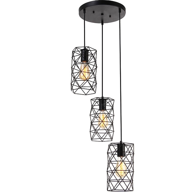 Подвесной светильник Toplight Marcia TL1175H-03BK Фото № 1