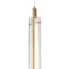 Подвесной светодиодный светильник Indigo Vitreo 11067/B/1P Brass V000175L 1