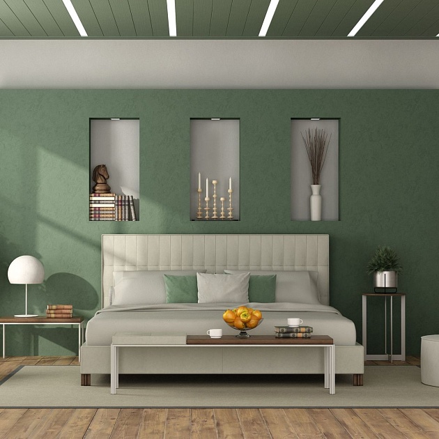 Профиль встраиваемый с рассеивателем серебро 1м.  Apeyron 08-06 Фото № 6