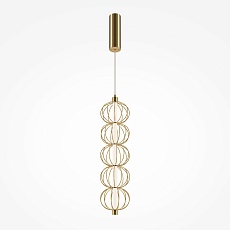 Подвесной светодиодный светильник Maytoni Golden Cage MOD216PL-L10G3K 5