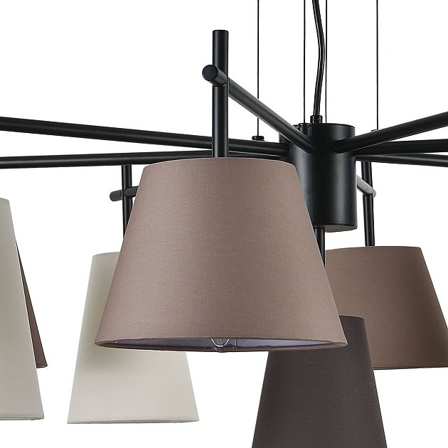 Подвесная люстра Indigo Abbinare 13032/9P Black V000535 Фото № 2