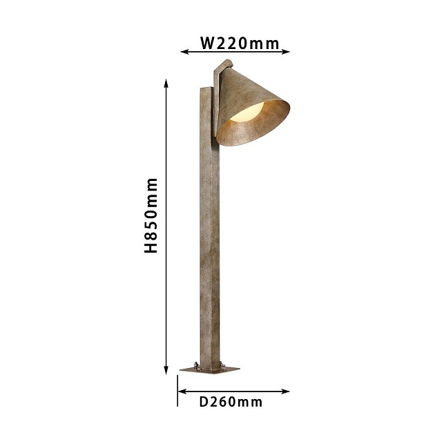 Уличный светильник Favourite Phillo 4132-1F изображение 2 Уличный светильник Favourite Phillo 4132-1F Фото № 2
