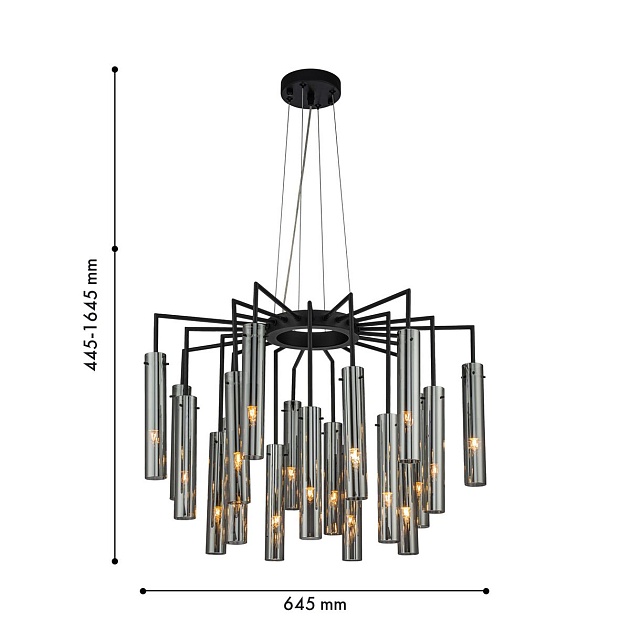Подвесная люстра Favourite Orgel 4501-21P Фото № 2