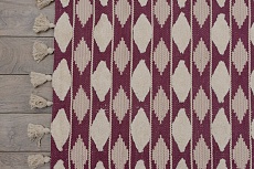 Ковер Tkano из хлопка бордового цвета Argyle из коллекции Ethnic, 160х230 см TK18-DR0002 4