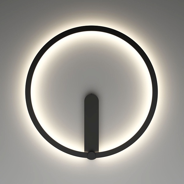 Настенный светодиодный светильник Denkirs Round DK5035-BK изображение 5 Настенный светодиодный светильник Denkirs Round DK5035-BK Фото № 5