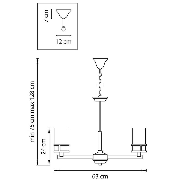 Подвесная люстра Lightstar Cero 731067 Фото № 4