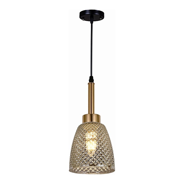 Подвесной светильник Reluce 09011-0.9-01 Smoke Фото № 1