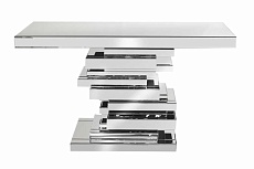 Консоль Art Home Decor Smart YJ011 стекло 120*35*78 серебристый YJ011 CR 2