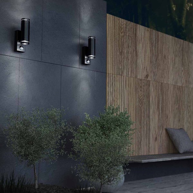 Уличный настенный светильник Odeon Light Motto 6605/2W Фото № 4