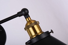 Бра Lumina Deco Gubi LDW B018-2 BK 4