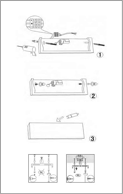 Настенный светильник Lucide Blanko 29204/03/31 Фото № 3