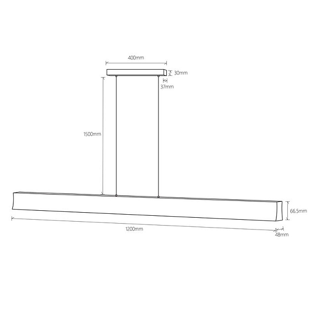 Подвесной светодиодный светильник Mantra Hanok 7542 Фото № 2