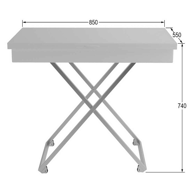 Стол-трансформер Мебелик Андрэ 007813 Фото № 4