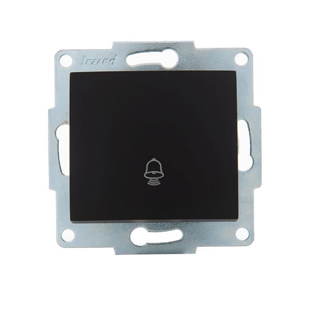 Кнопка звонка Lezard Karina черный 707-4288-103 изображение 1 Кнопка звонка Lezard Karina черный 707-4288-103 Фото № 1