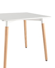 Кухонный стол Stool Group Oslo Square WT 80*80 белый УТ000000665 2